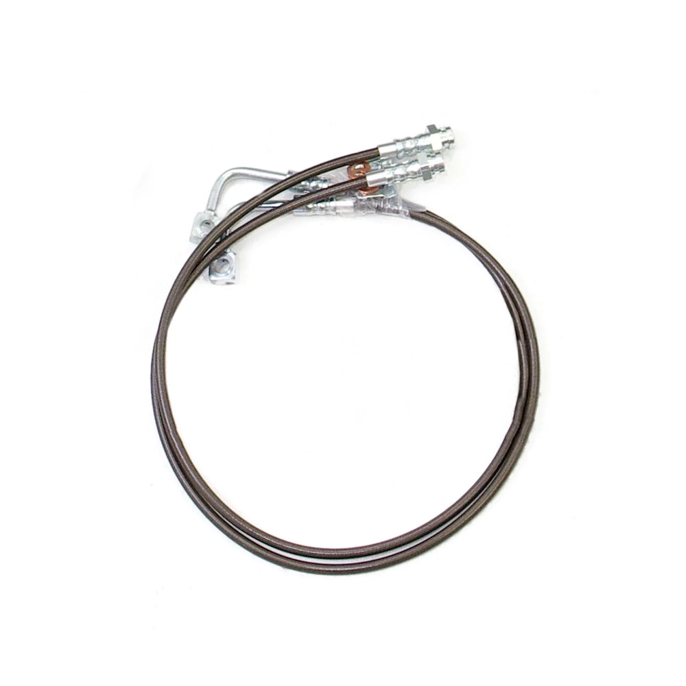 Rear Braided Stainless Steel Brake Lines 2007-2018 JEEP JK