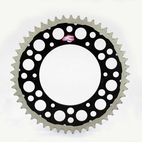 Renthal 2020 Kawasaki KX 65 Rear Grooved Sprocket - Green 420-49P Teeth
