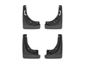WeatherTech 20-24 Tesla Model Y No Drill Rear MudFlaps - Black