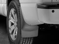 WeatherTech 2017+ Nissan Titan No Drill Mudflaps - Black (No Fender Flares/Lip Molding)