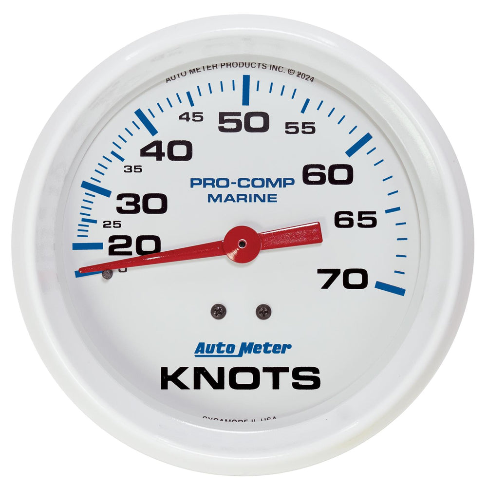 GAUGE, SPEEDOMETER, 3 3/8", 70 KNOT