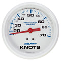 GAUGE, SPEEDOMETER, 3 3/8", 70 KNOT