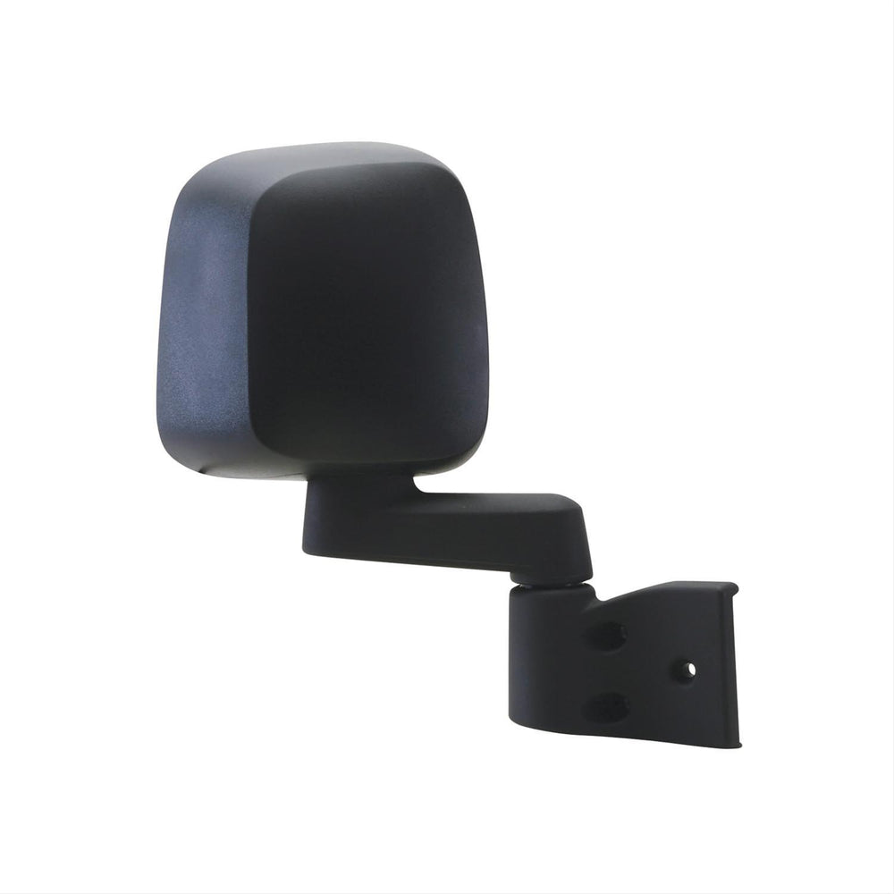 0306 JEEP WRANGLER RH MANUAL OE MIRROR TEXTURED BLACK