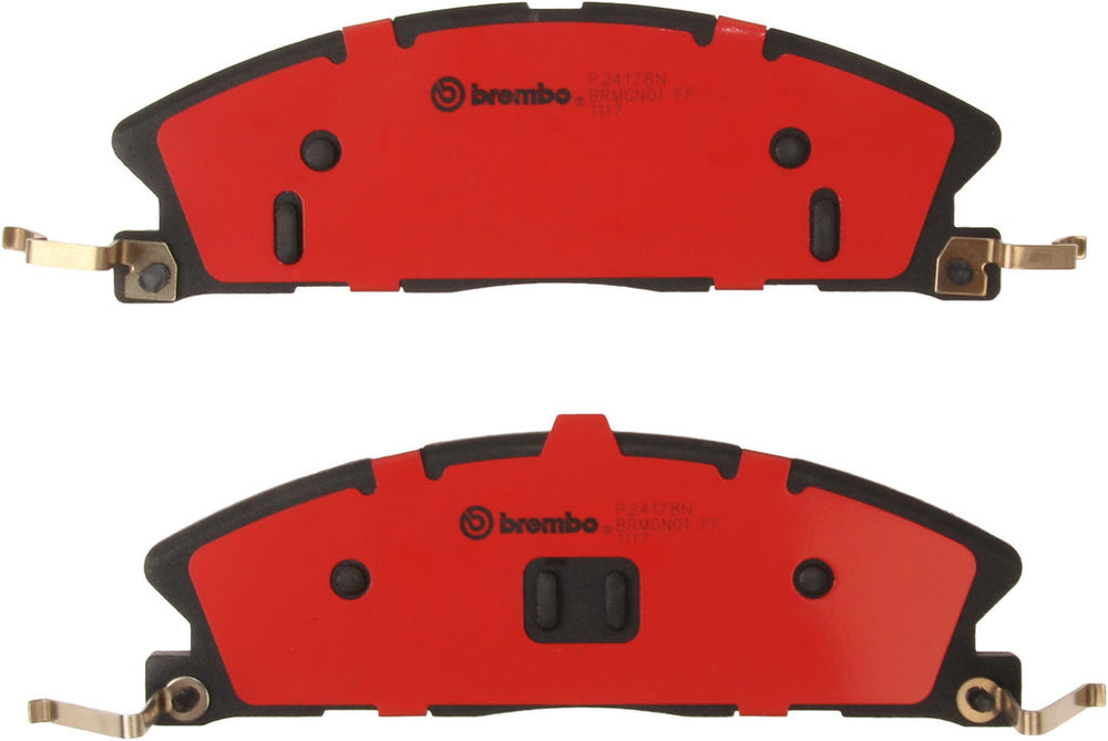 Brembo 13-19 Ford Explorer/13-16 Lincoln MKS Premium NAO Ceramic OE Equivalent Pad - Front