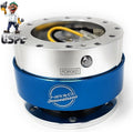NRG Quick Release - Black Body/ Blue Chrome Ring