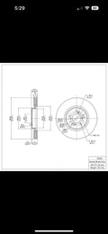 DFC 07-20 Acura ZDX Front Brake Rotor