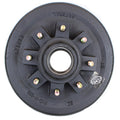 BRAKE DRUM 7.0K 86.5IN BC CUPPED PAINTED STUDDED1/2 INCH STUDS