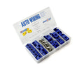 TCLAMP AUTO WIRING KIT 3/16IN to 11/16IN (#8AN) CLAMPS BLUE