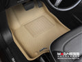 3D MAXpider 2010-2013 Mercedes-Benz E-Class W212 Kagu 1st Row Floormat - Tan