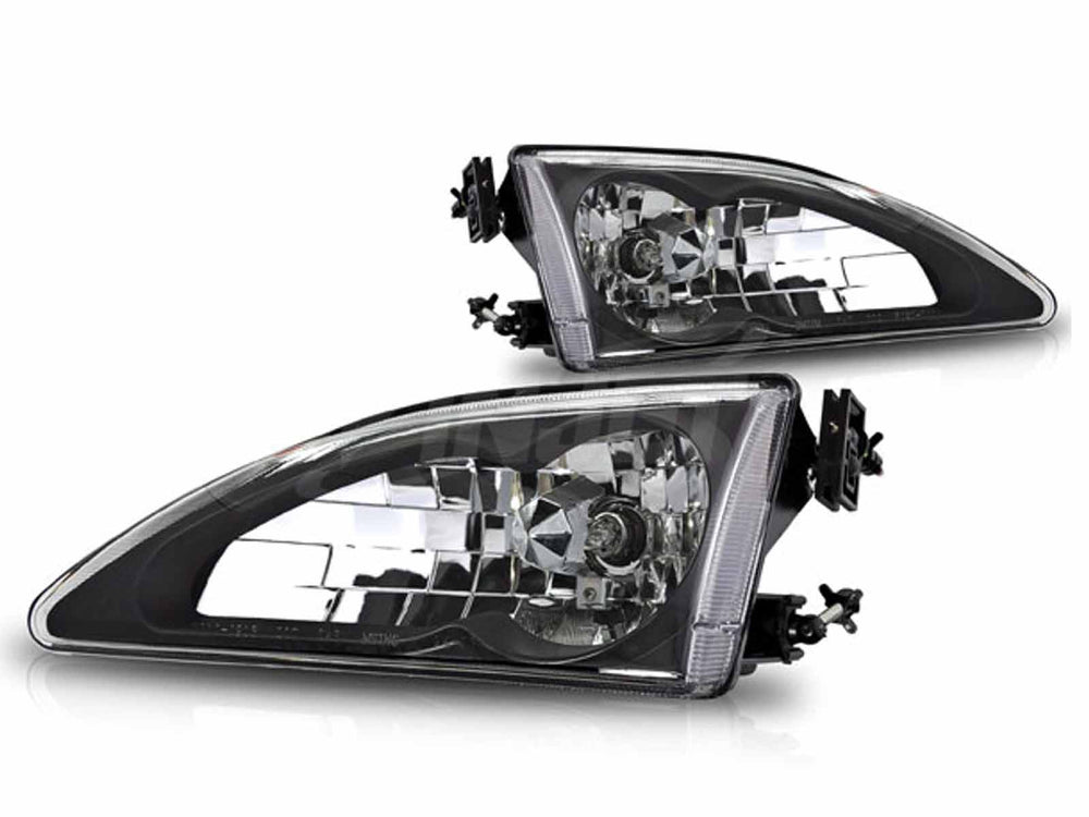 Winjet black headlights
