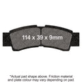 EBC 20-24 Kawasaki KRX 1000 Teryx Front Left/Right SXR Brake Pads
