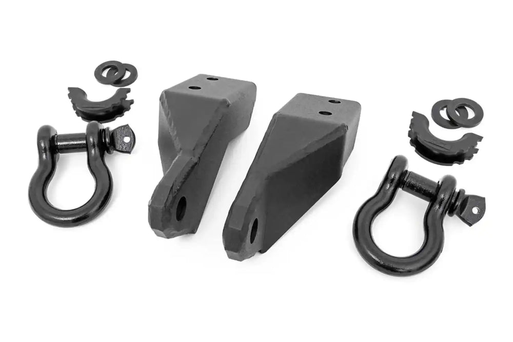1x RS121 1x RS146 1x RS101 Tow Hook Brackets D-Ring Bull Bar Sup Toyota Tundra (07-21)