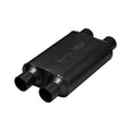 40 Series Chambered Muffler 40 Series 2.50 Inch In(D)/Out(D) Aggressive Sound Flowmaster