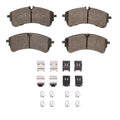 R1 20-22 Ford Transit-350 Hd (Drw) Rear Super Duty Brake Pads and Hardware Kit