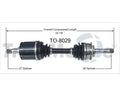 NEW CV AXLE