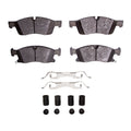 DFC 12-20 Dodge Durango Front 5000 Advanced Low Metallic Brake Pads and Hardware Kit