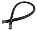 Fragola -12AN PTFE Hose w/ Black Cover- 3 Feet