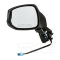 1212 HD CIVIC PWR HT BLK MIR LH