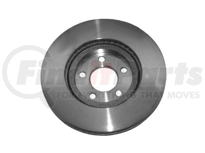 Brake Rotors: Various Makes and Models; Rotor; Outside Diameter 11.025"; 5 Bolt Holes; Solid