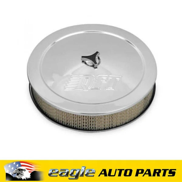 14" Chrome QFT Air Cleaner