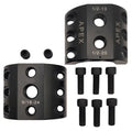 Apex Chassis - Front DC1.75-B - Stabilizer Clamp Black 1.75 ID Universal - Includes hardware for Fox ATS Standard Falcon