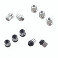 UPR 1/2-20 Billet Acorn Lug Nuts 10pc-Satin 3007-110
