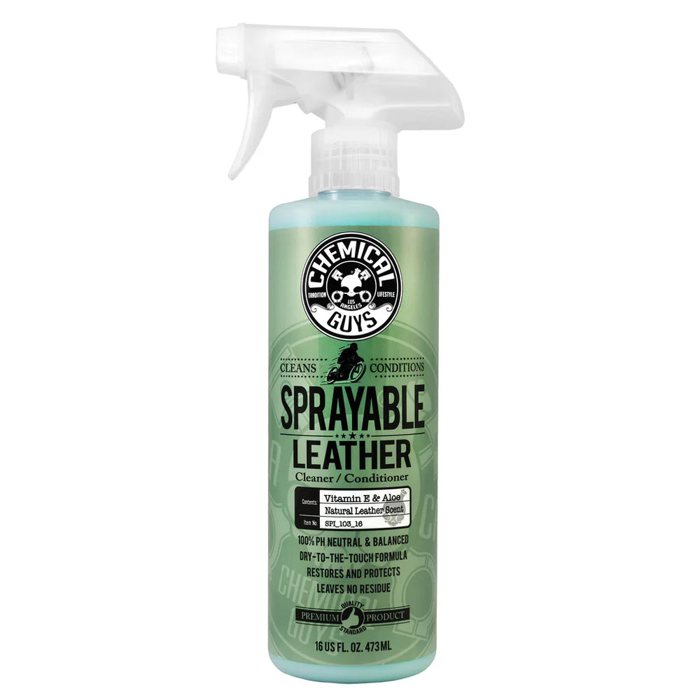 Chemical Guys Sprayable Leather Cleaner & Conditioner In One - 1 Gallon