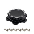 UPR Billet Fuel Filler Cap 6 Bolt Lightweight Flange Bung Black 8301-01