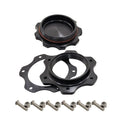 UPR Billet Fuel Filler Cap 6 Bolt Lightweight Flange Bung Black 8301-01