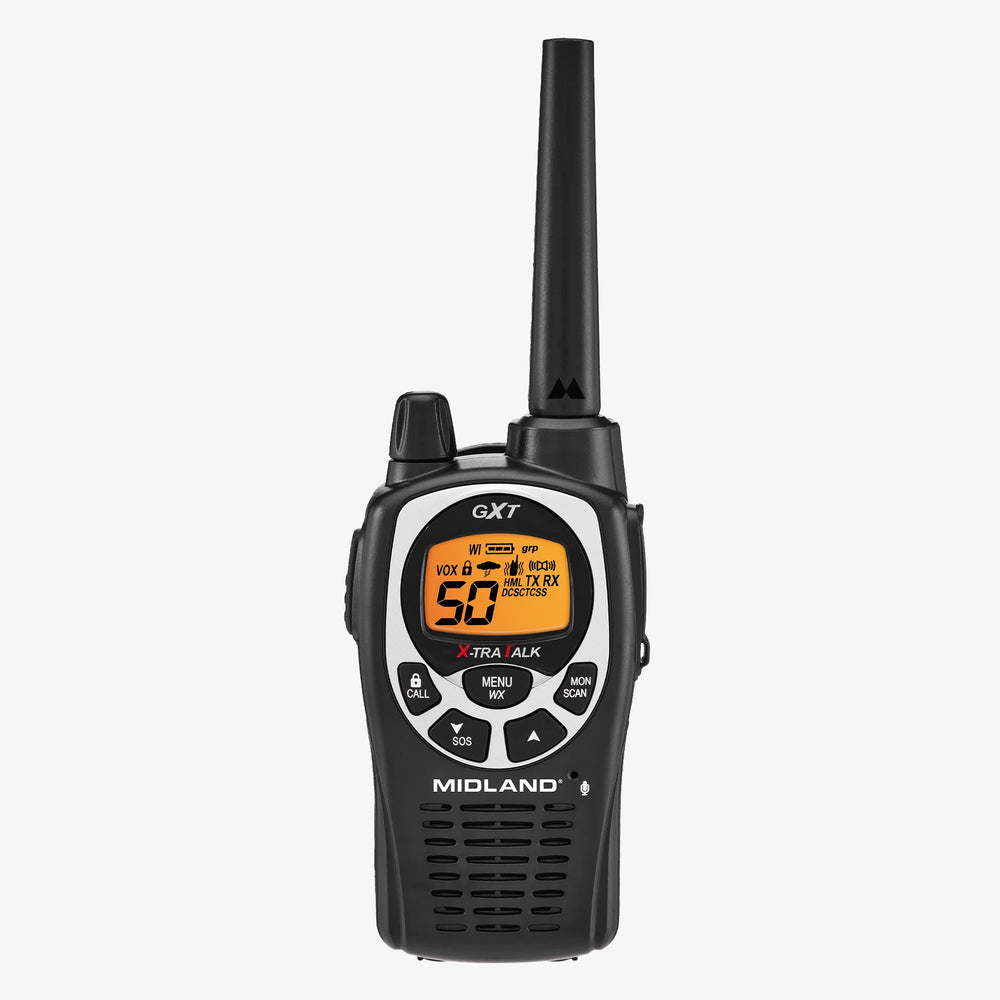 ~(9 lbs. 12X9X3)~ H2O Waterproof Series50 Channel with 284 Privacy Codes Whisper SOS Siren Batteries Charger AC/DC Adapter and Headsets