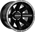 HOSTAGE BLACK 12X7 4X110 2+5