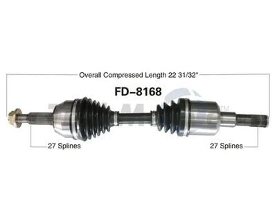NEW CV AXLE