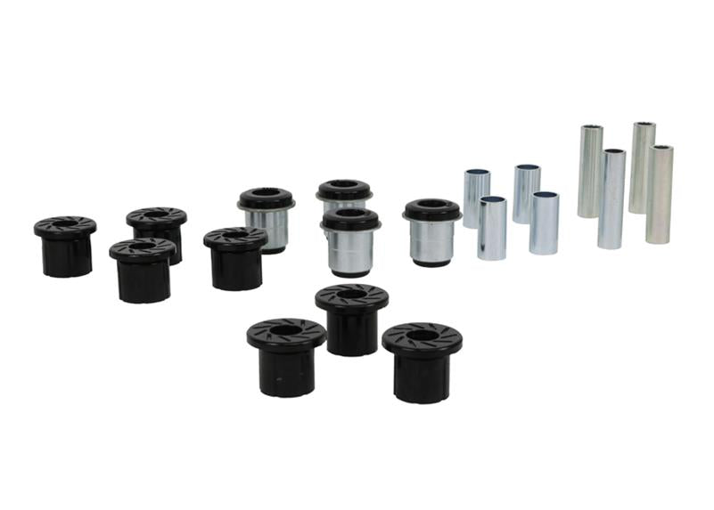 Control Arm kit 4 Shell Bushings 8 Bushings 8 Tubes Grease