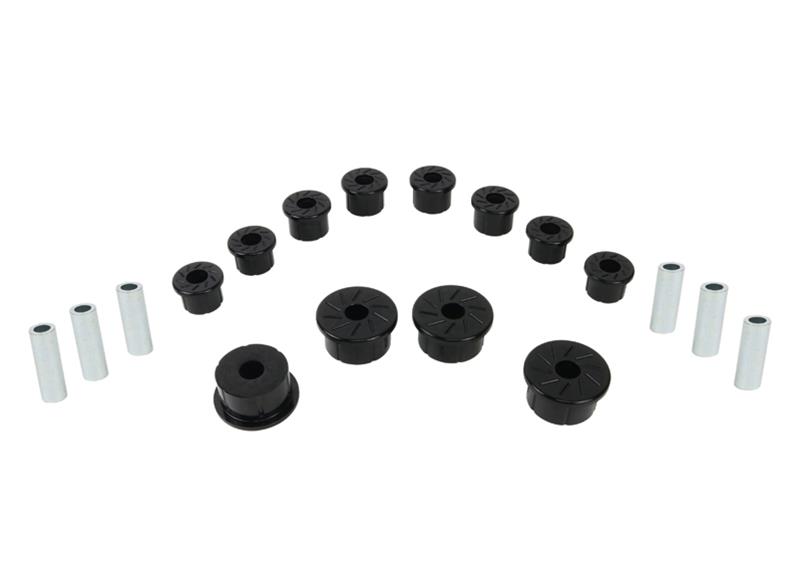 Nolathane REV165.0002 Leaf Spring & Shackle Bushings - Rear; Fits Ram 1500 94-98