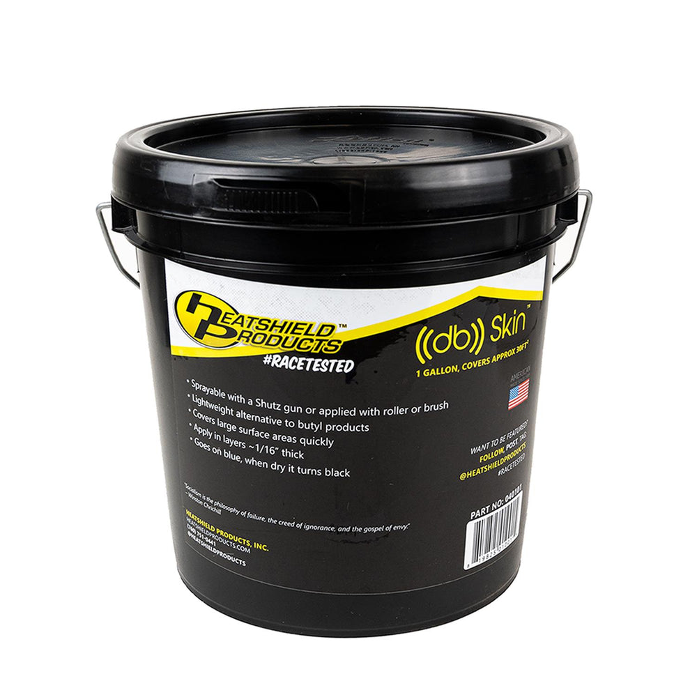 DB SKIN IS A WATER BASED SPRAYABLE VIBRATION DAMPING COMPOUND