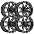 HOSTAGE BLACK/MACHINED 12X7 4X4 4+3