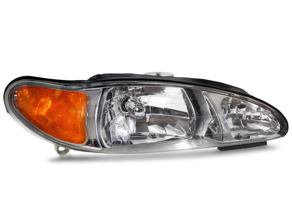 RH HEADLAMP ASSY COMPOSITE; 4DR SDN/4DR WGN; ESCORH 9702