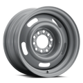 SILVER RALLYE 15X6 5X4.5/4.75 (4"BS
