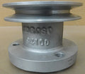 Moroso Chevrolet Small Block (w/Long Pump) Crankshaft Pulley - Single Groove - Cast Aluminum