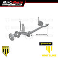 Whiteline Beam Axle Bushing Kit Reduce Squirm & Improve Braking Stability