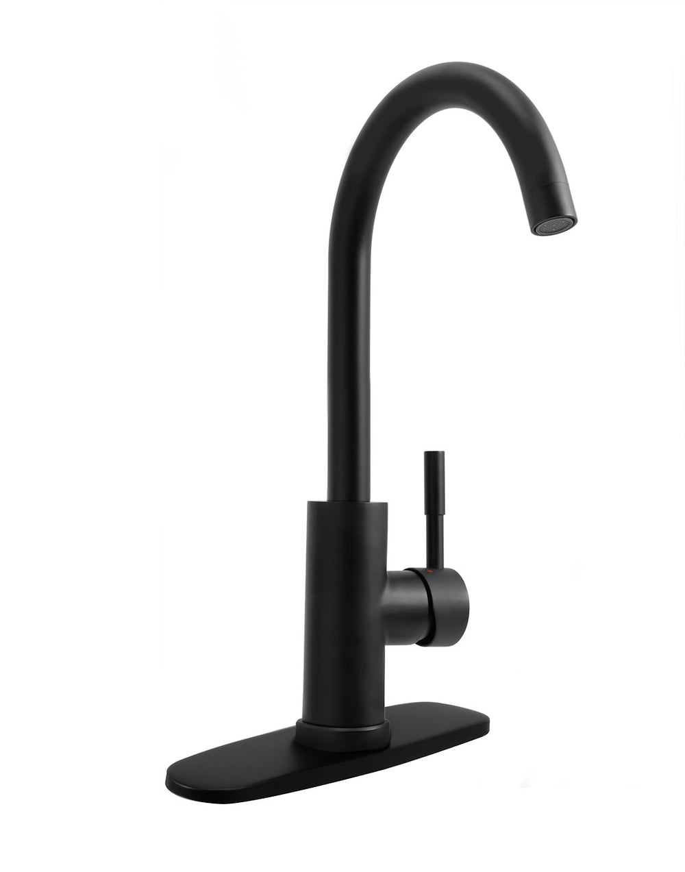 STREAMLINE GOOSENECK RV KITCHEN FAUCET MATTE BLACK