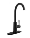 STREAMLINE GOOSENECK RV KITCHEN FAUCET MATTE BLACK