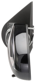 0712 SUBURBAN/YUKON LH HTD PWR FOLDAWAY OE MIRROR BLK PTM COVER W/O COURTESY LAMP W/O OFFROAD PK
