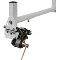 RATCHET STRAP MOUNT WITH RATCHETING TIE DOWN FOR VAN LADDER RACKS