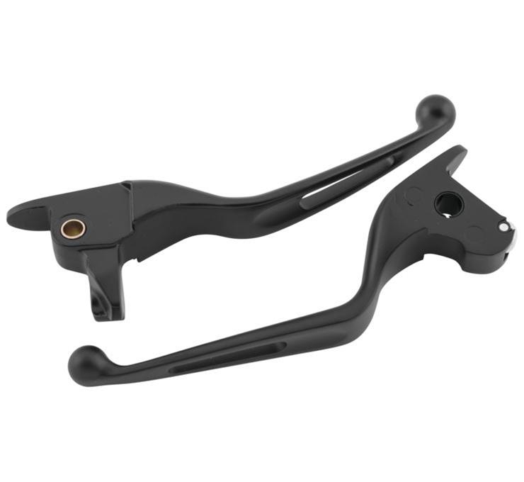 Bikers Choice 14-16 FLH FLT(Exc. FLHR) Vortex Lever Set Black