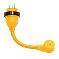 POWERGRIP MARINE DOGBONE 12IN 30AMLOCKING/15AF YELLOW/BLACK