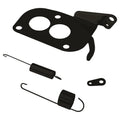 CABLE BRACKET; 3 BOLT STROMBERG STYLE CARBURETORS; BLACK SS BRACKET WITH BLACK S