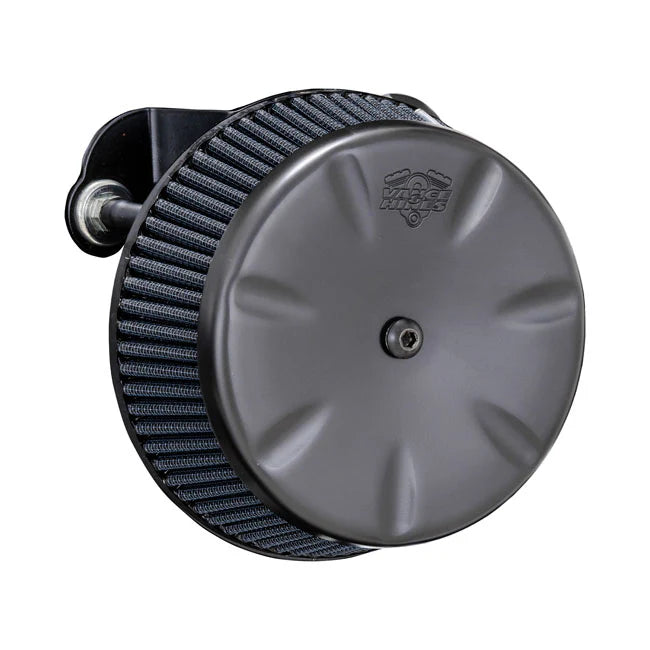 Vance & Hines Black Skullcap Intake Cover