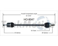 NEW CV AXLE