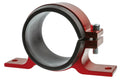 6IN CYLINDRICAL IN LINE RACE FUEL FILTER 08 AN RED